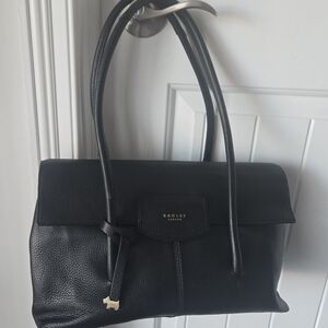 Radley London Black Leather Shoulder Bag